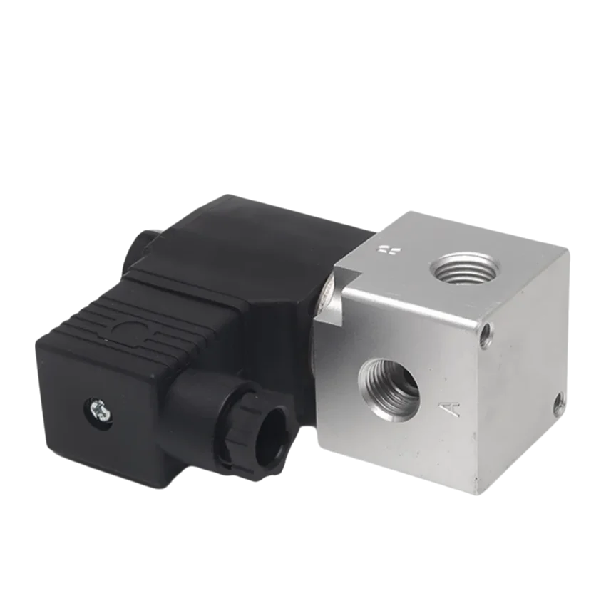 Pneumatic 2-position 3-way High-Flow Vacuum Solenoid Valve 3V2-06/3V2-08 NC Type/NO Type