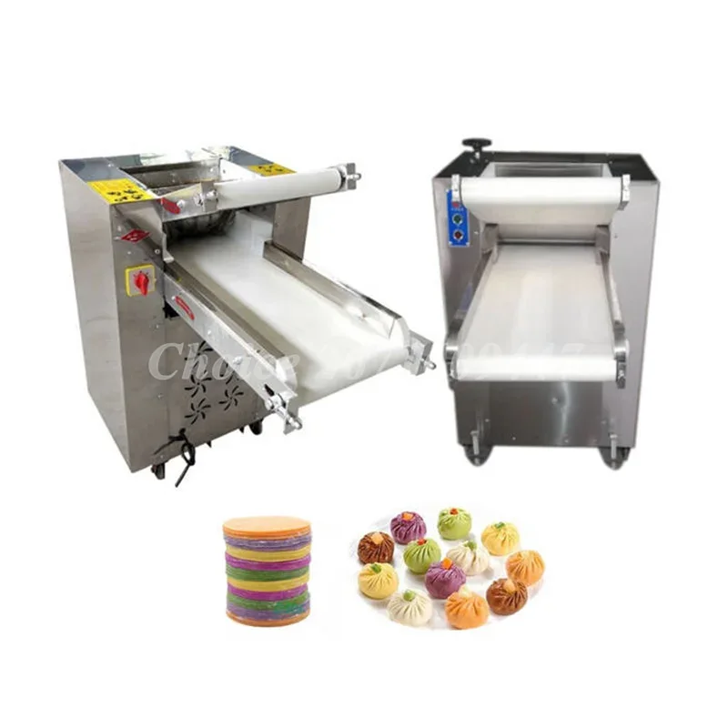 Automatic Flour Dough Kneading Machine Pizza Dough Roller Press Maker Dough Sheeting Machine