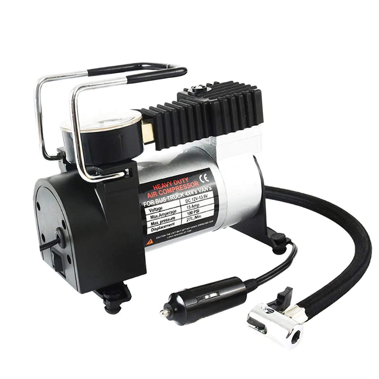 Tire Inflator Multipurpose 12V High Power Auto Accessories Portable Car Tire Pump Portable Air Compressor for Trucks Van