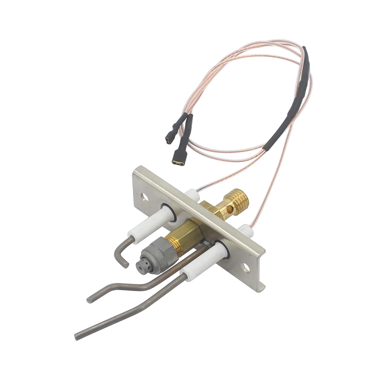 Gas Boiler Pilot Burner Assembly with Ignition Electrode Flame Sensor Thermocouple for Bosch Junkers Supraline 87290125300