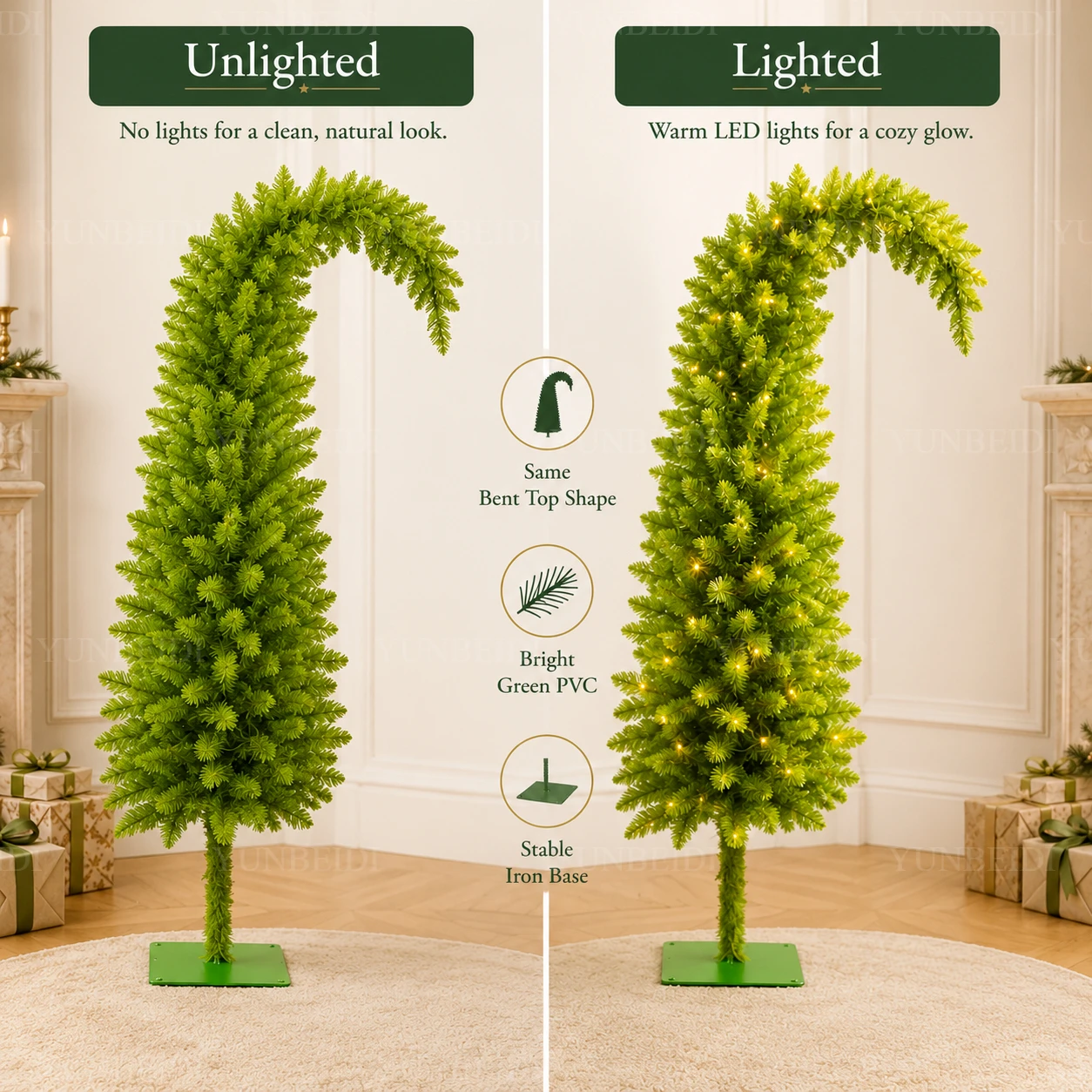 Artificial Christmas Tree PVC - Christmas Tree Artificial 评论和价格