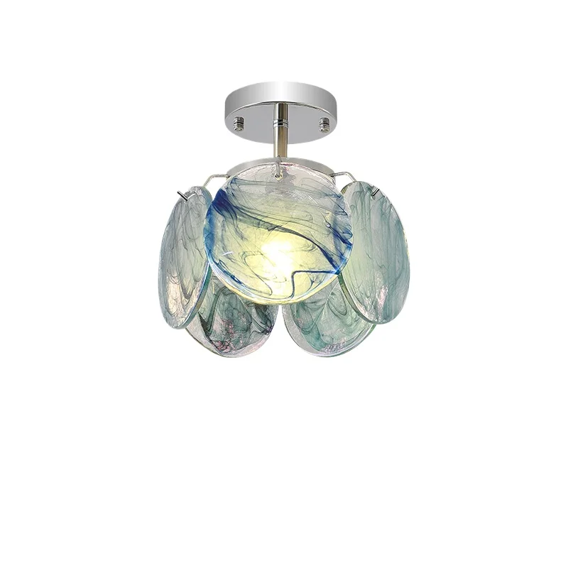 

French retro balcony aisle ceiling light light luxury corridor cloakroom entrance lamp