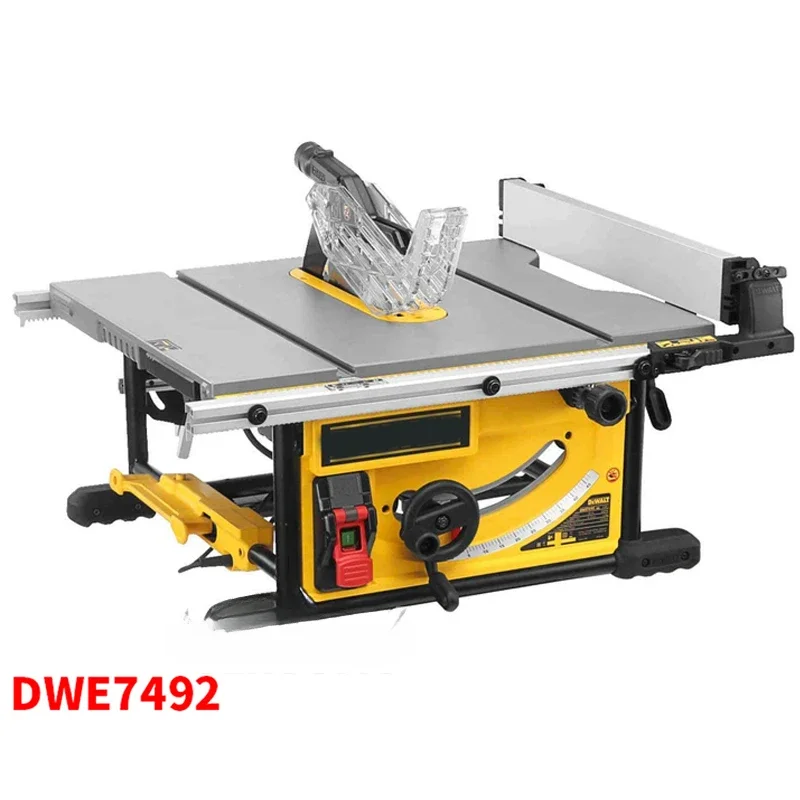 250mm Table Saw Electric Woodworking Cutting Machine 45°/90° Adjustable With Dust Port for DIY Wood Plastics Cutting