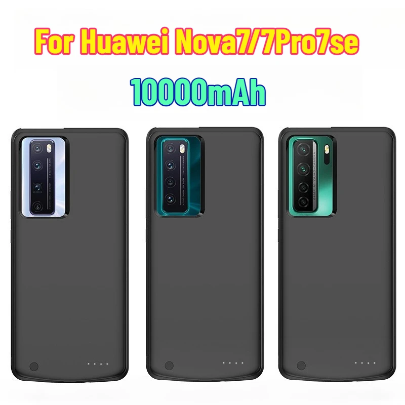 

For Huawei Nova7/7Pro7se Wireless Battery Case Power Bank Portable Large Capacity Charger