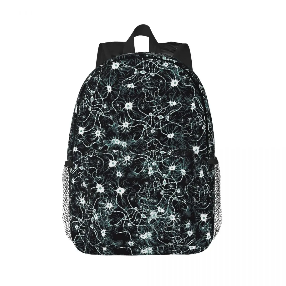 

Neurons (black) Backpacks Teenager Bookbag Cartoon Students School Bags Laptop Rucksack Shoulder Bag Large Capacity