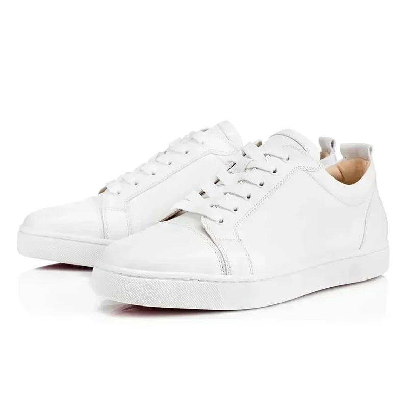 Nity z czerwoną podeszwą Oddychające buty męskie i damskie Luksusowe designerskie płaskie buty Love Casual Brand Board Sports Shoes