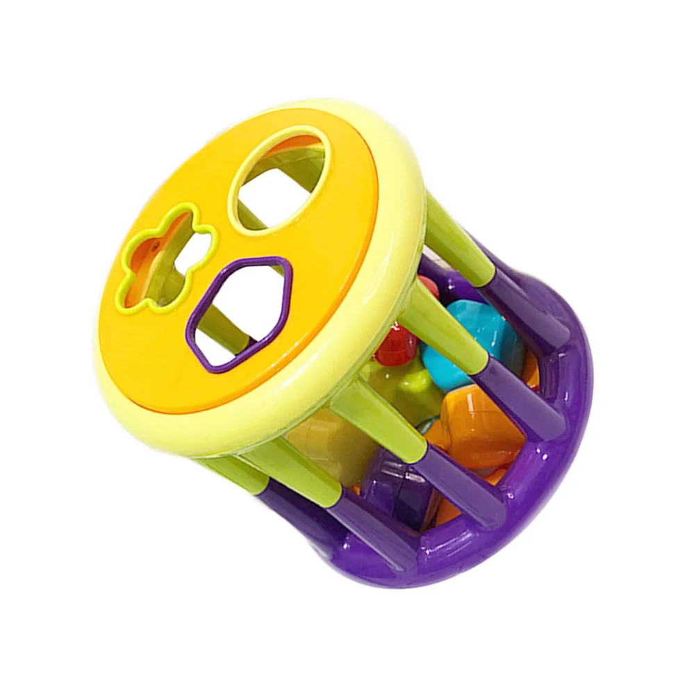 جرس يدوي تعليمي مبكر من البلاستيك الناعم للرضع، هدية تعلم عضاضة حسية تنموية #2