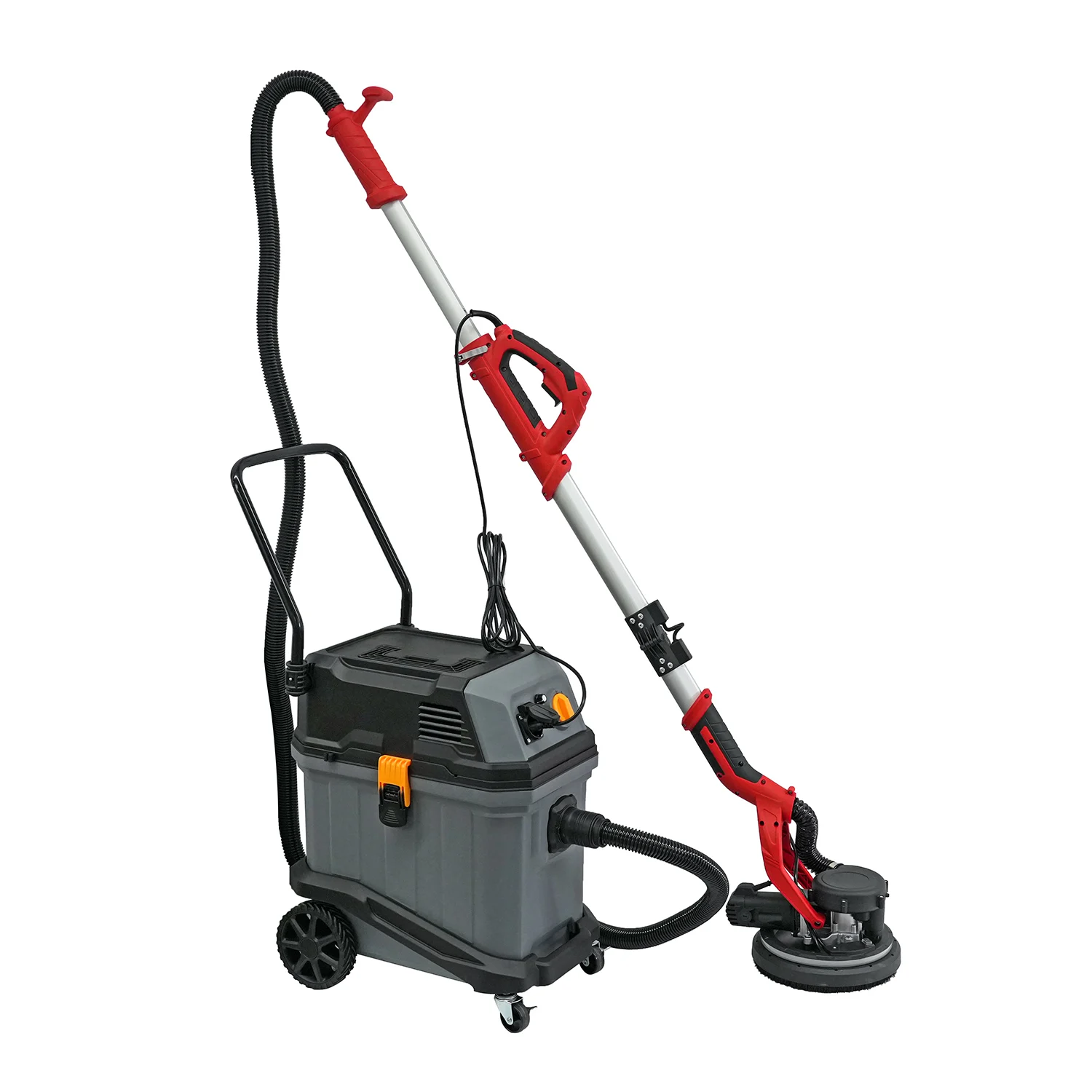 Professional 750W 225mm Self Vacuuming 360 Rotating Guard Ceiling Polishing Drywall Sander