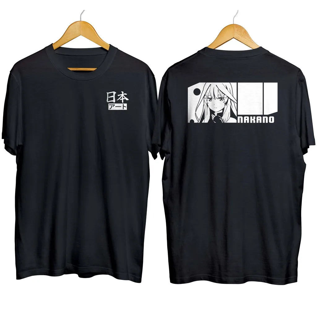 Camisetas del anime astro ITSUKI NAKANO - 5 TOUBUN NO HANAYOME, 100% algodón peinado, 30s