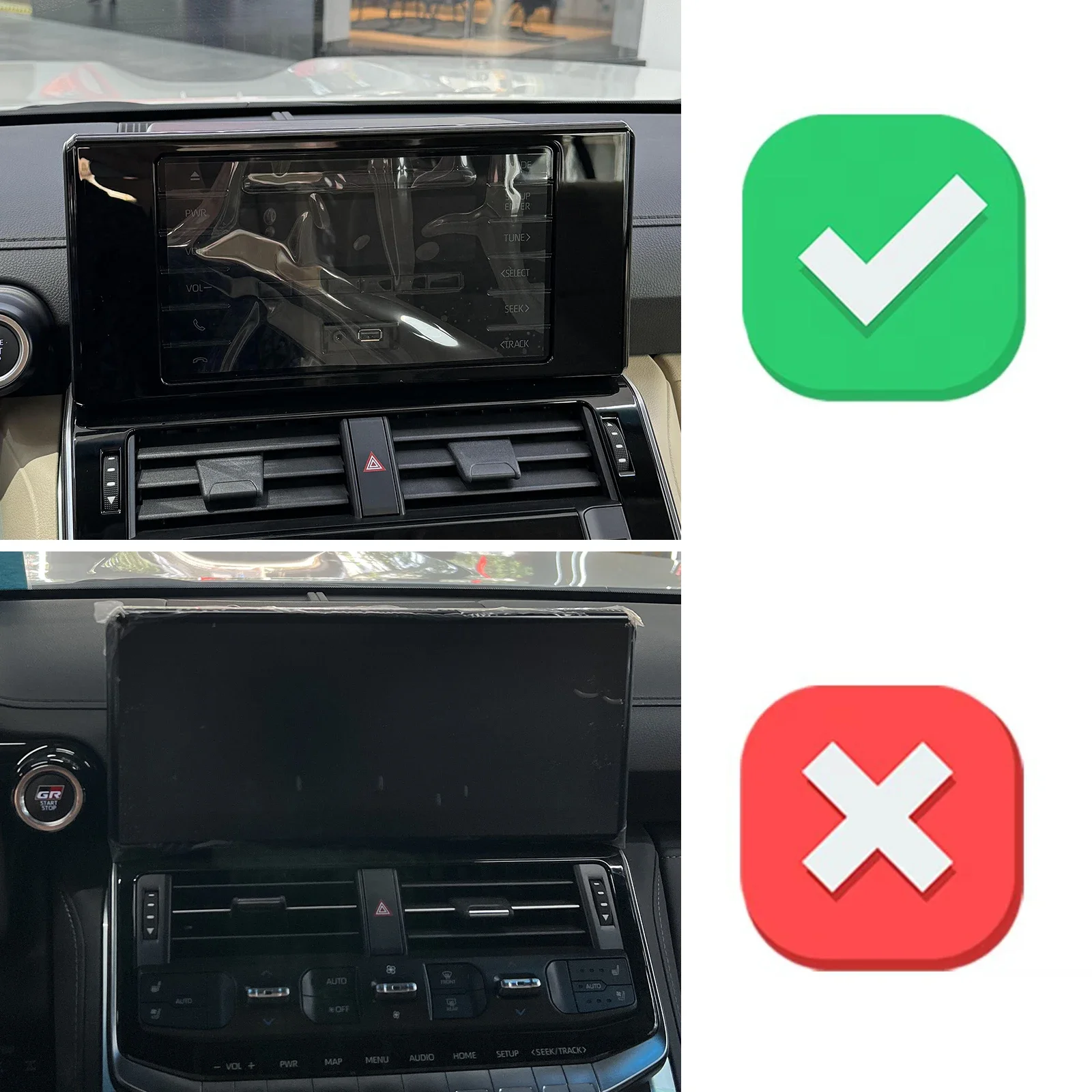 for Toyota Land Cruiser LC300 GRX 2022-2024 Mount Dedicated Base In Car Mobile Support Portable Navigation Phone Holder