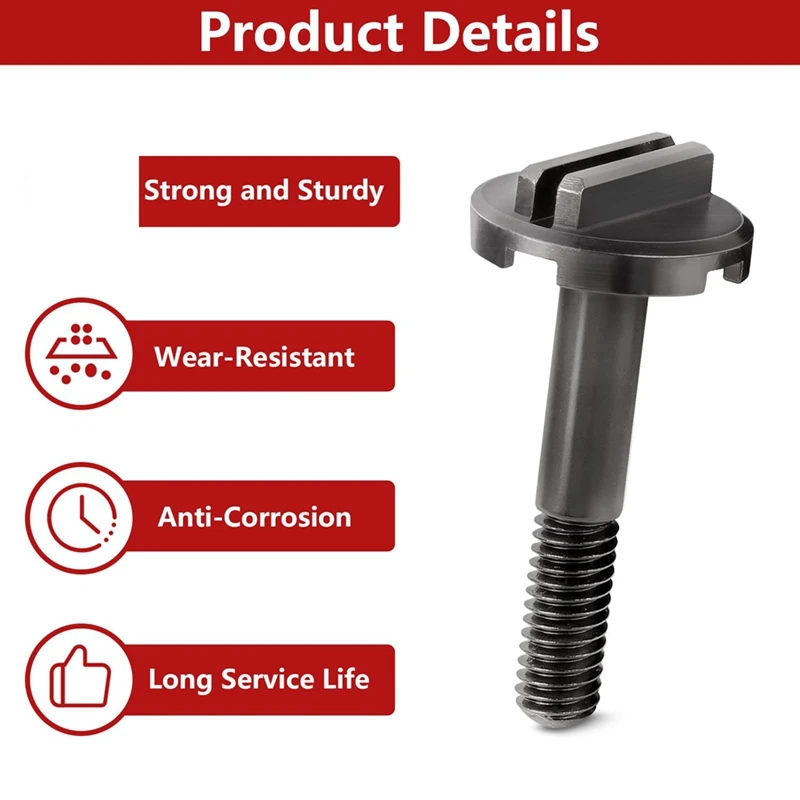 2 Piece 06-75-0025 Blade Backing Pad Screw As Shown Metal For Milwaukee 2626-20 M18 Multi-Tool, Pad Screw Overall