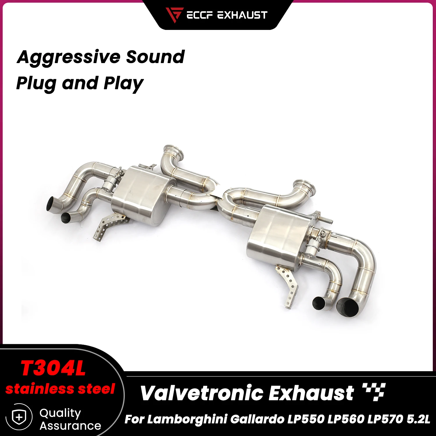 

Спортивный пневматический выхлопной клапан Sporty Sound для Lamborghini Gallardo LP550 LP560 LP570 5.2L, улучшение характеристик