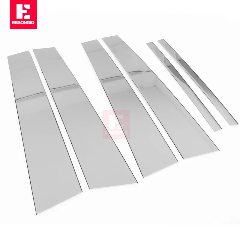 

Stainless Steel For Honda Accord 2014 2015 2016 2017 Center Pillar Cover Car Window Trims Column Frames Decorate Accessories