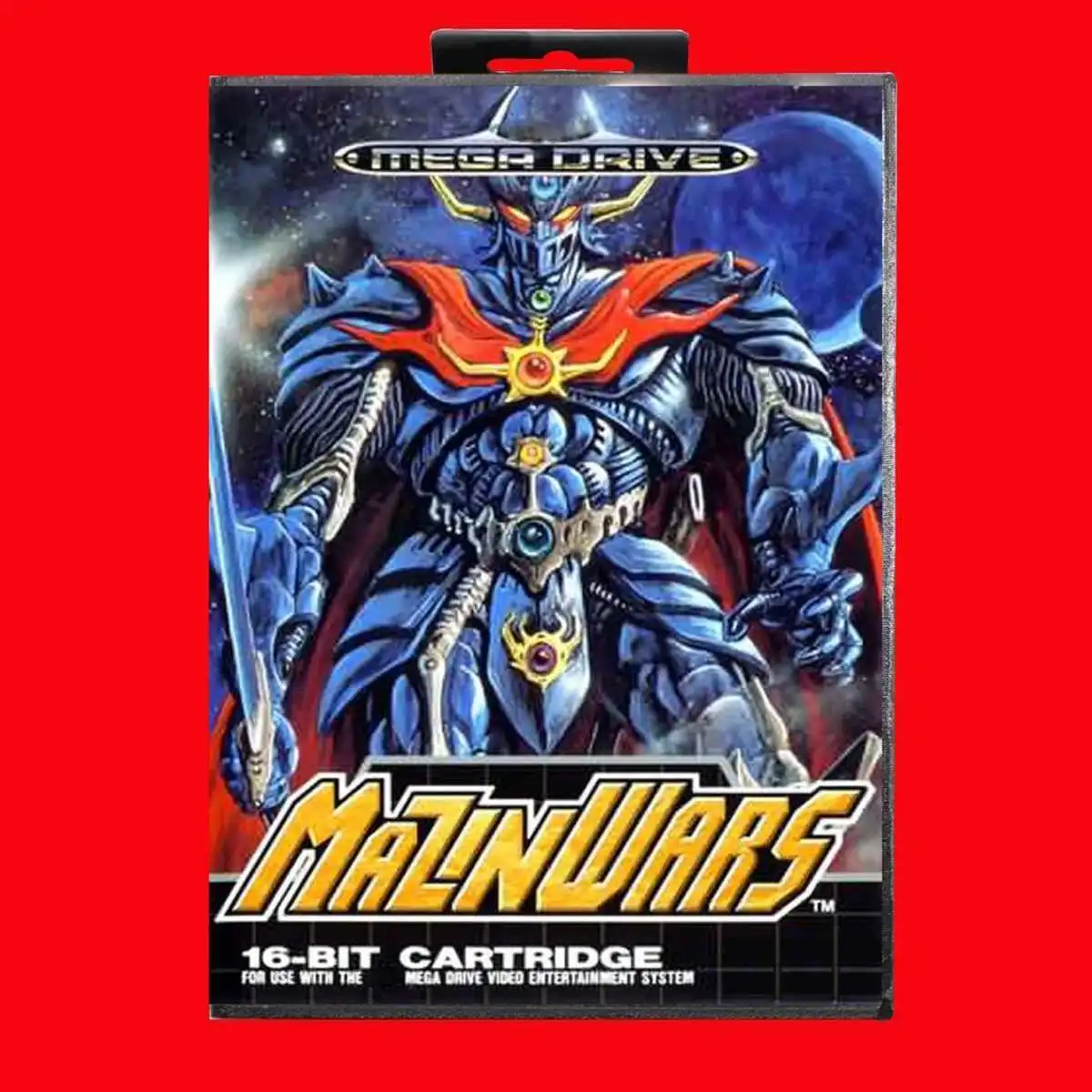 MAZIN WARS 16Bit MD Game Cartridge z pudełkiem EUR dla systemów Sega Megadrive Genesis — zdjęcie produktu 4