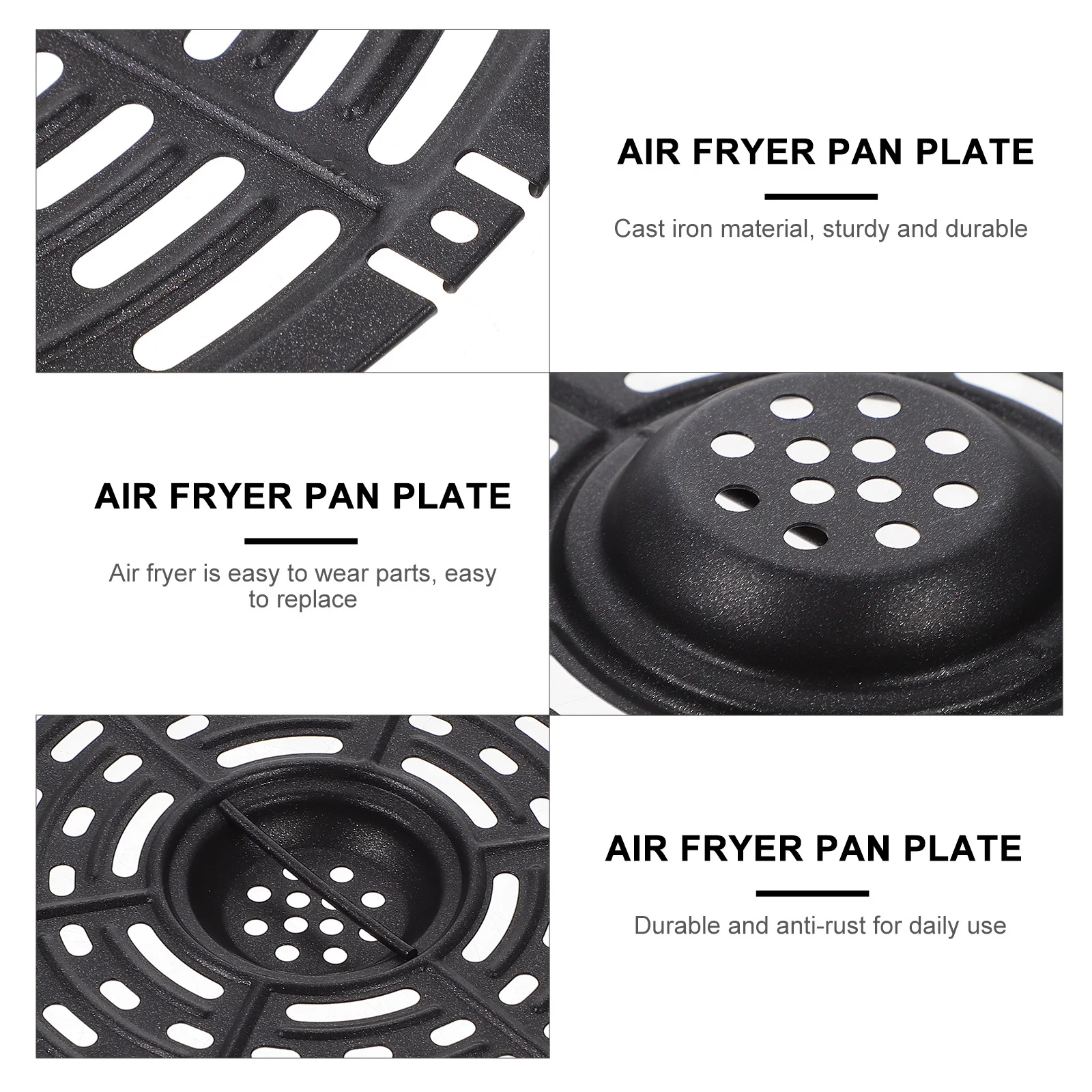 

Air Fryer Pan Universal Nonstick Replacement Grill Plate For Kitchen Healthy Cooking Air Fryer Replacement Pan Tool