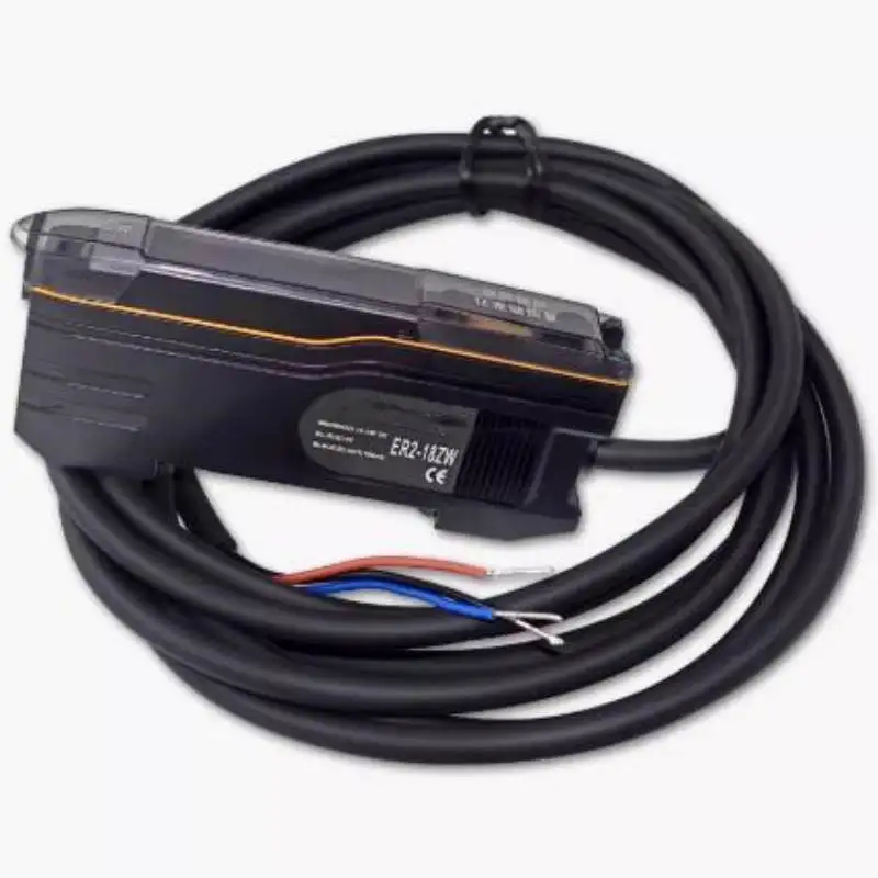 ER2-18ZW ER2-22N Chinese, Digital Display Fiber Amplifier Fiber Optic Sensor