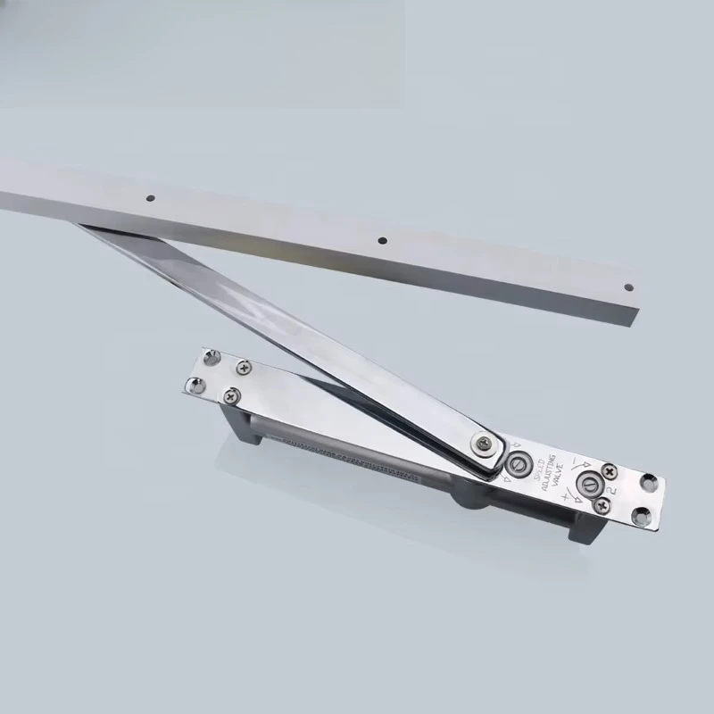 Thin Aluminum Surface Mount Automatic Safety Spring Closing Door Closer Fire Rated Threshold