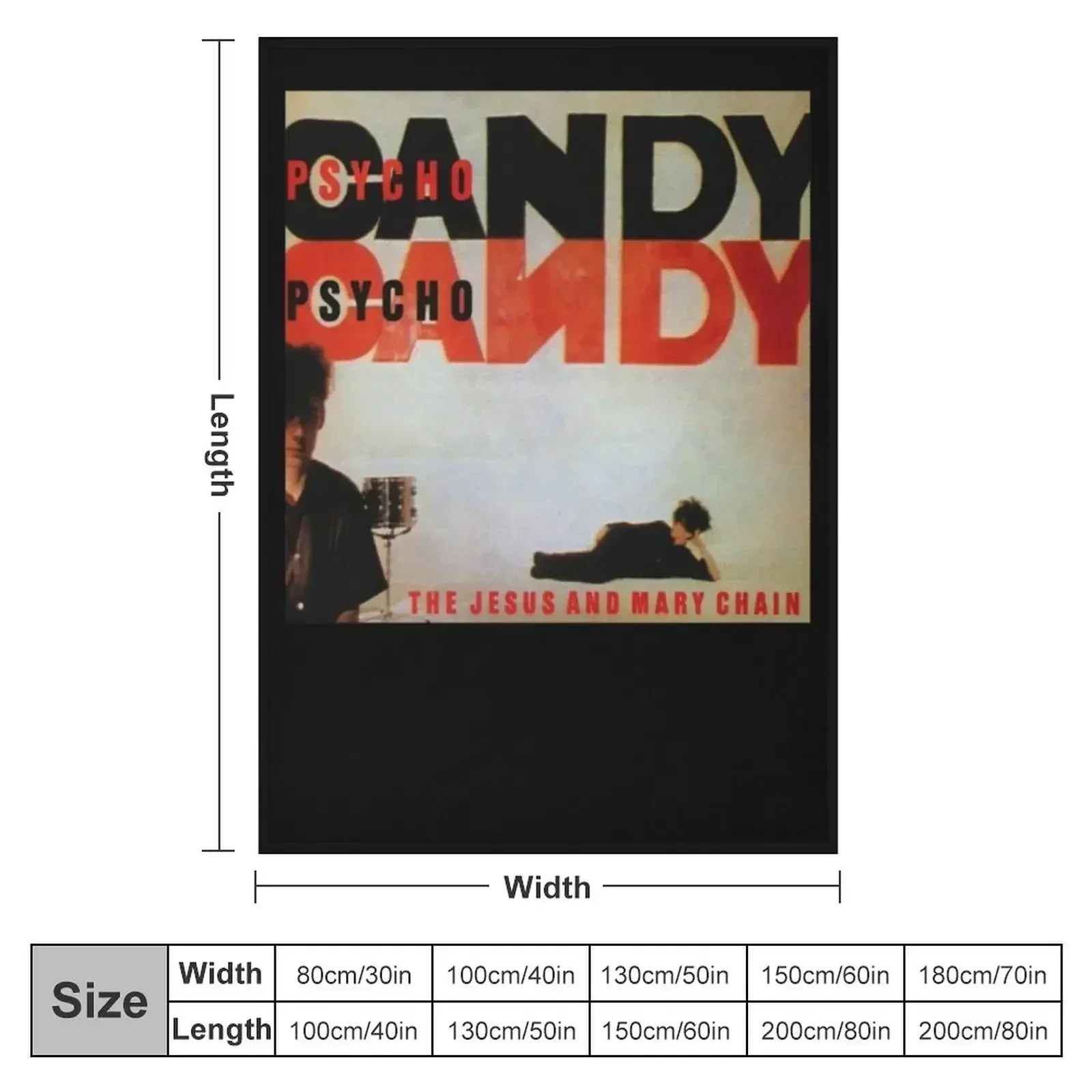 The Jesus And Mary Chain Classic Throw Blanket Decorative Sofas Luxury Thicken Travel Polar Luxury Throw decorative Blankets