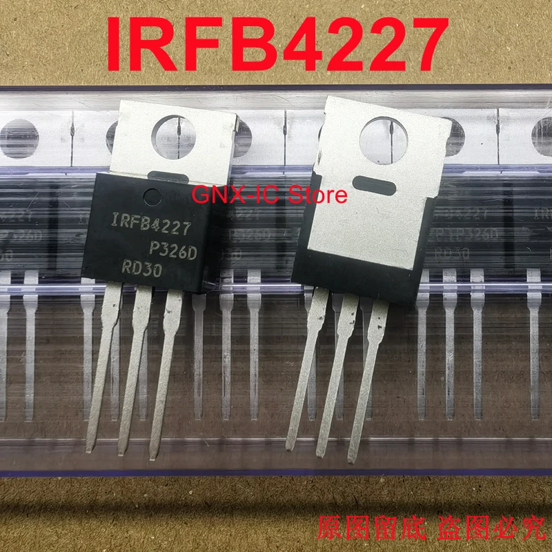 10PCS 100% Real Original New IRFB4227PBF IRFB4227 FB4227 TO220 200V 130A MOSFET