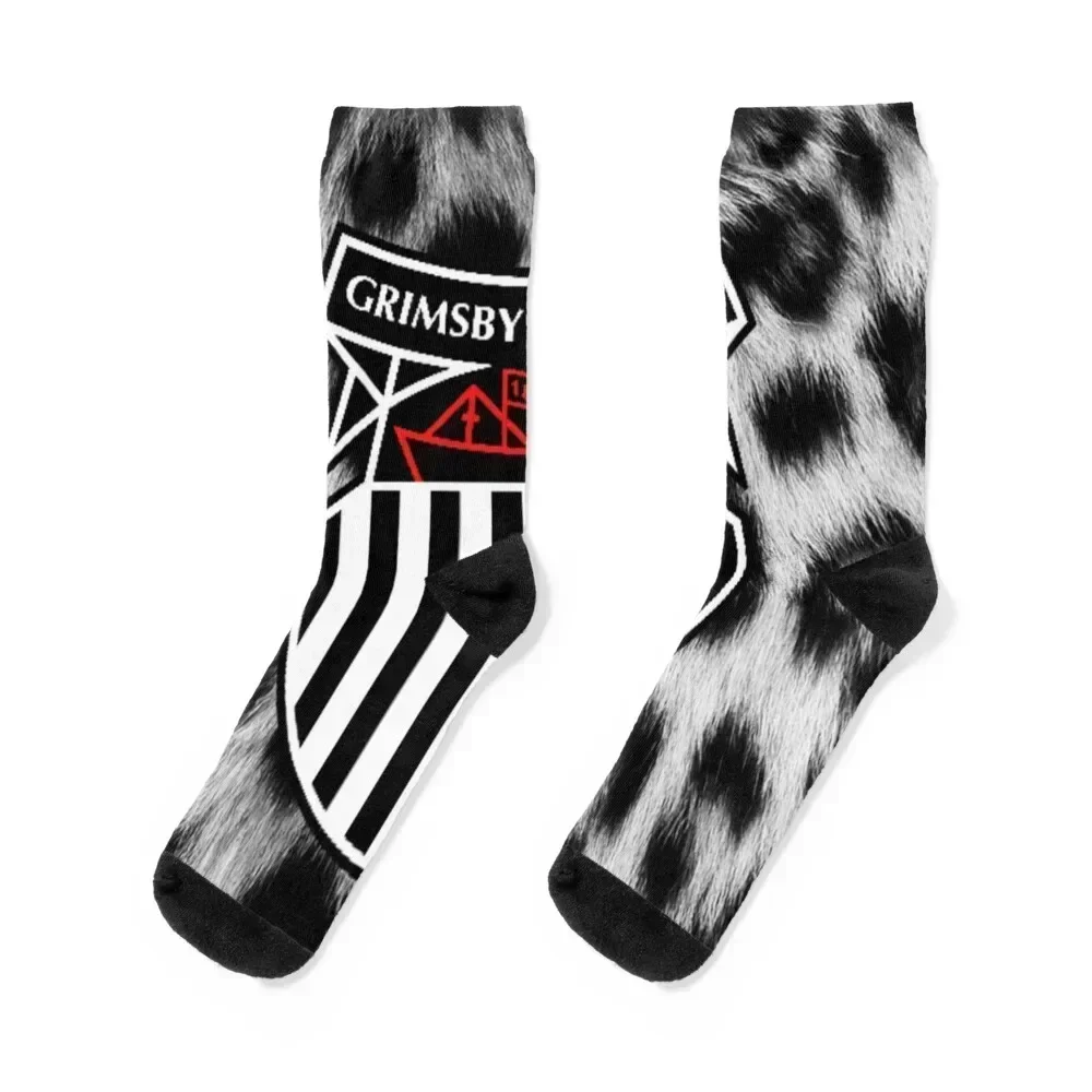 grimsby town Socks funny gifts Lots Climbing snow Socks Man Women's short hip hop Rugby golf Socks For Girls Men's