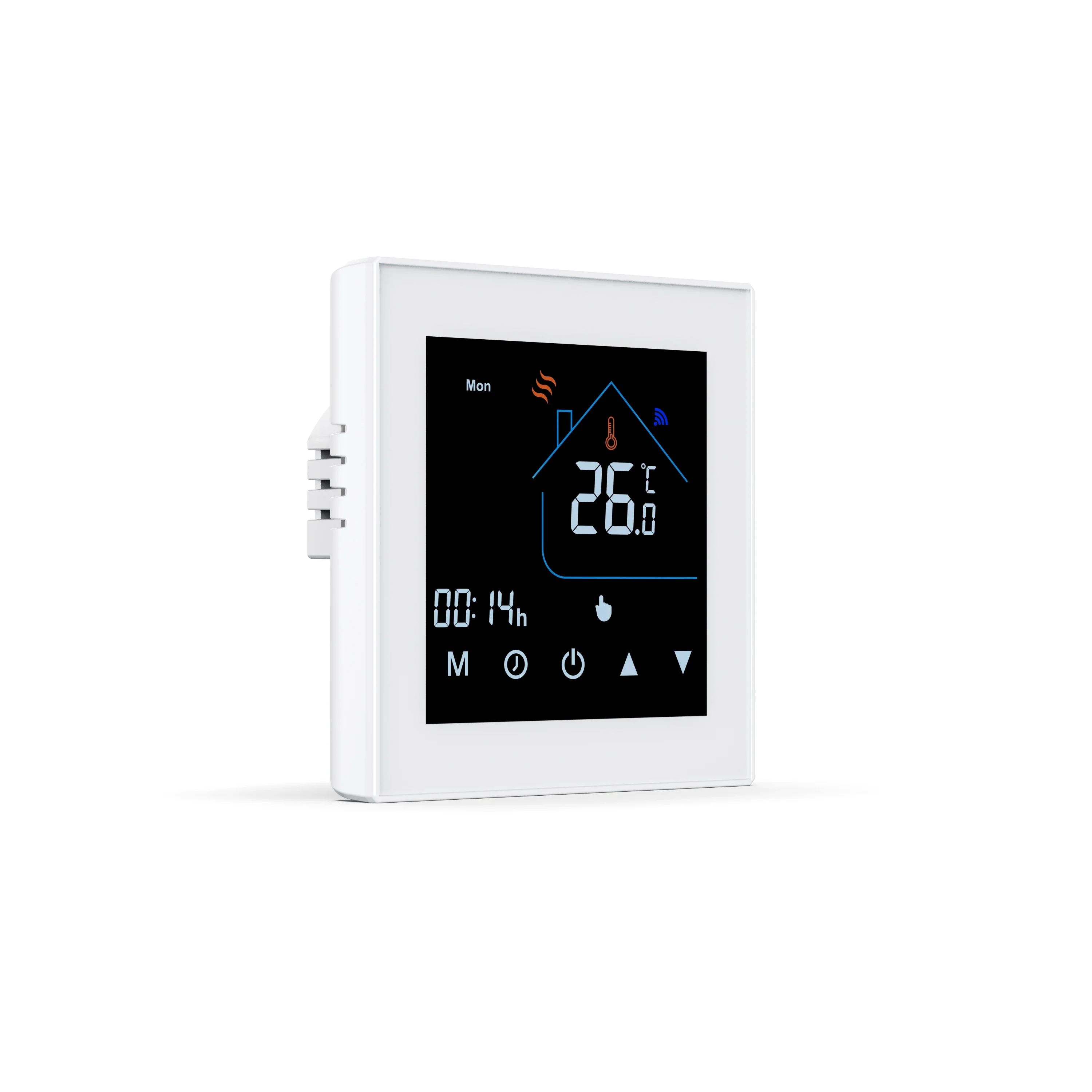 Tuya Smart Indoor LCD Digital Thermostat Programmier bare Touchscreen-Klimaanlage Heiz pumpe für Fußboden heizung