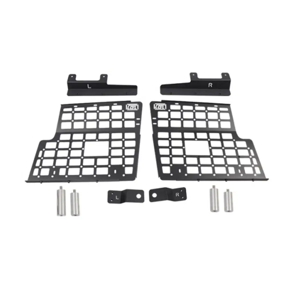For Toyota Land Cruiser Prado J90 J95 1996-2002 LC90 LC95 Rear Side Window Expansion Rack Storage Shelf Rack Cargo Organizer view 2