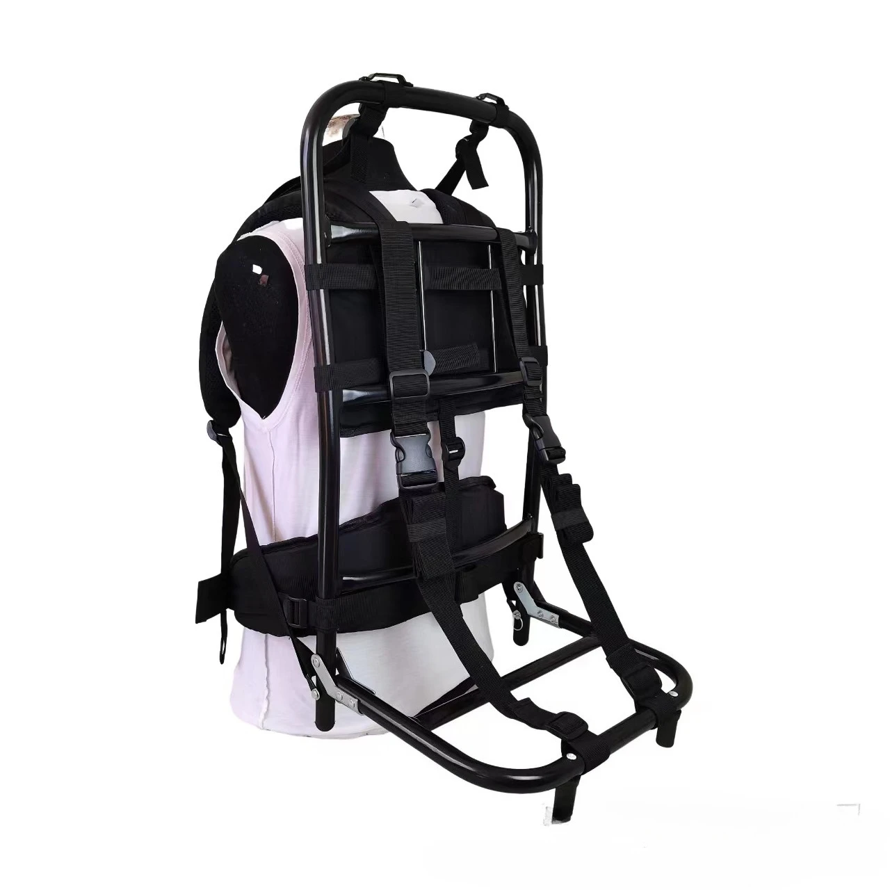 Aluminum Alloy Heavy Carry Portable Folding Mountaineering Camping Hiking Outdoor Adventure Rescue Backpack Outer Frame 60kg