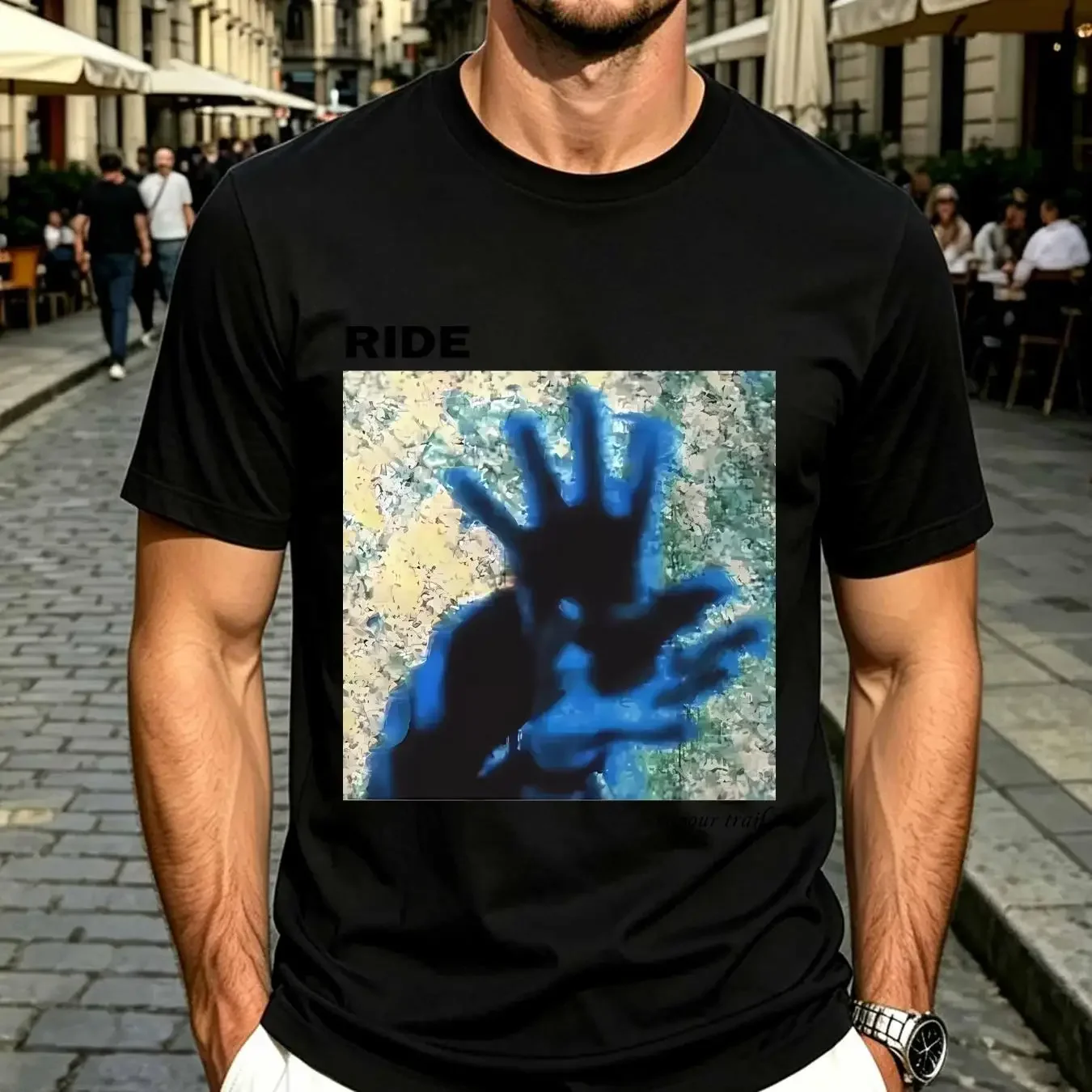 washed T Shirt The Best Product Ride Band Vapour Trail 1991 Size S 5XL long or short sleeves vintage Washed