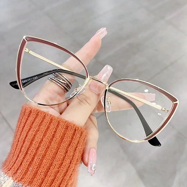Round Metal Frame Reading Glasses Metal Eye Protection Eyeglasses 1pc Metal Round Aliexpress