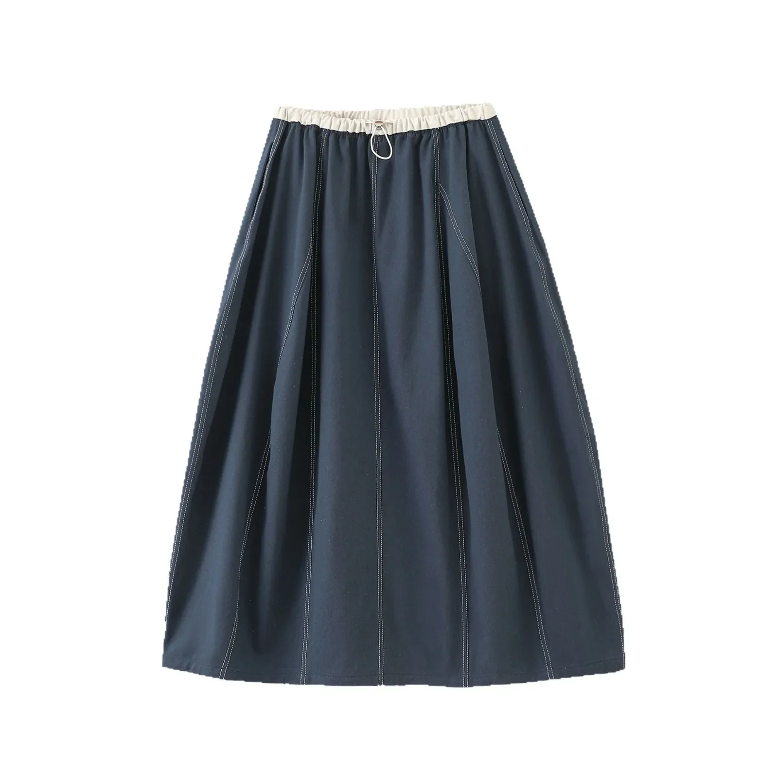 Bud Skirt Korean Three-dimensional Splicing Bud Skirt Versatile and Thin A-shaped Skirt