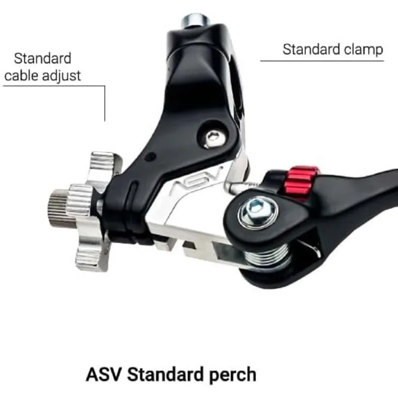 رافعة فرامل الأوساخ غير القابلة للكسر F4 للطرق الوعرة ASV #   BDF405SX - أسود