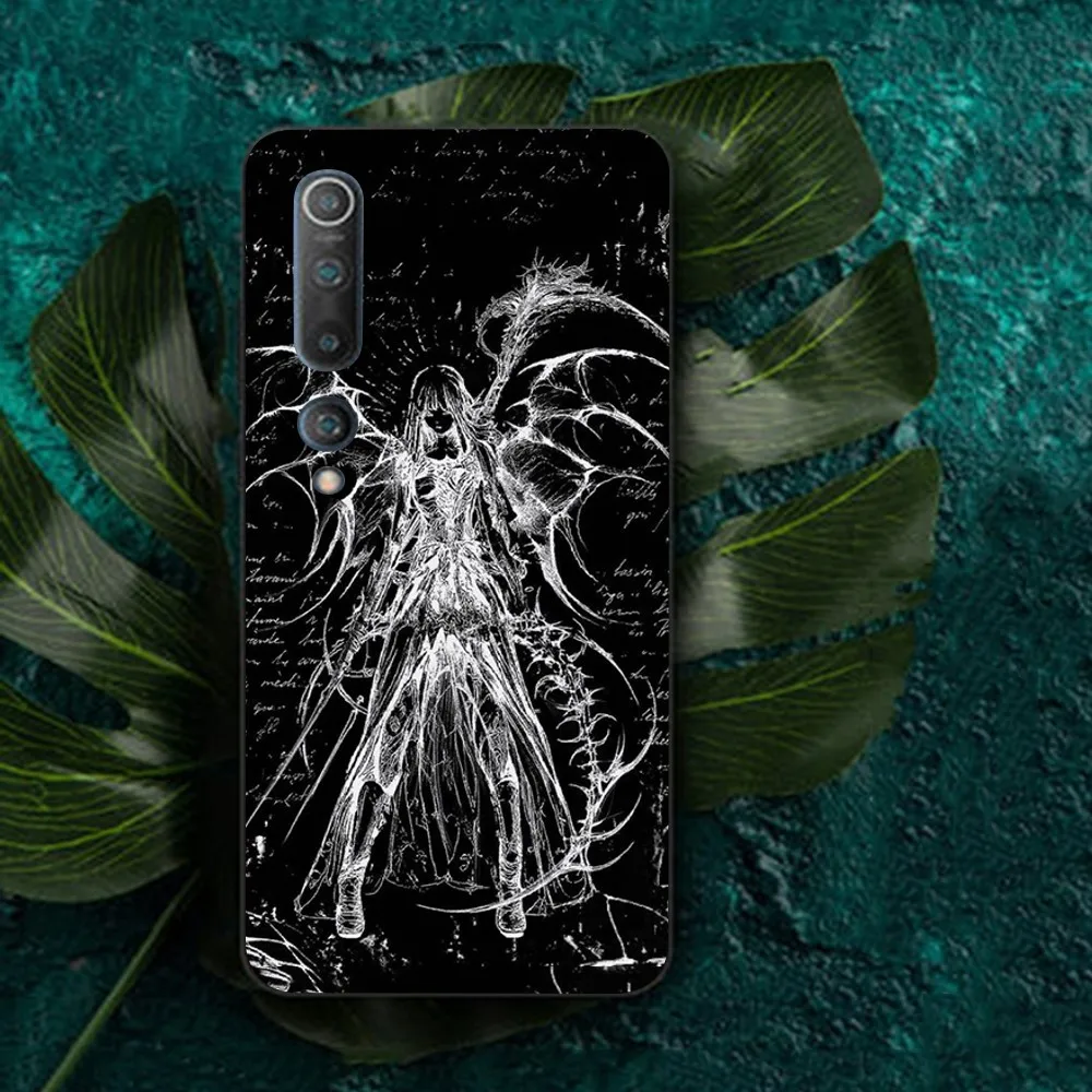 جراب هاتف منحوت فتاة قوطية ، جراب كلاسيكي لـ Redmi Note 4X5 A 6 7 8 T 9 9S 10 11S 11Epro Poco M3 Pro