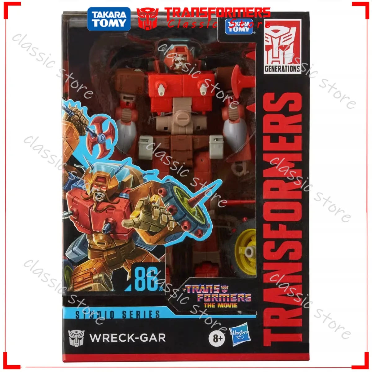 Disponibile Classic Transformers Toys Studio Series Voyage Class SS-86-09 Wreck-Gar Cybertron Autobots Action Figures da collezione