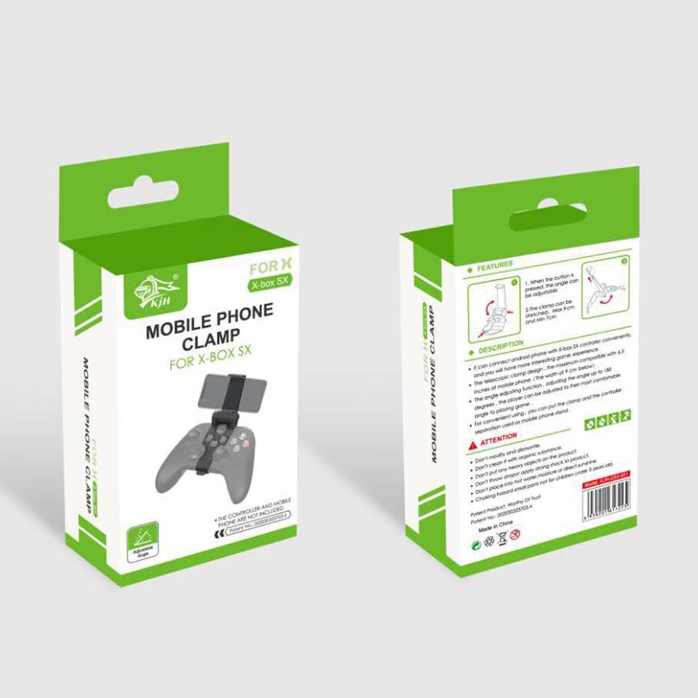 ملحقات الماكينة الإلكترونية لجهاز Xbox Series S X لدعم حامل الهاتف المحمول مقاس 6.5 بوصة