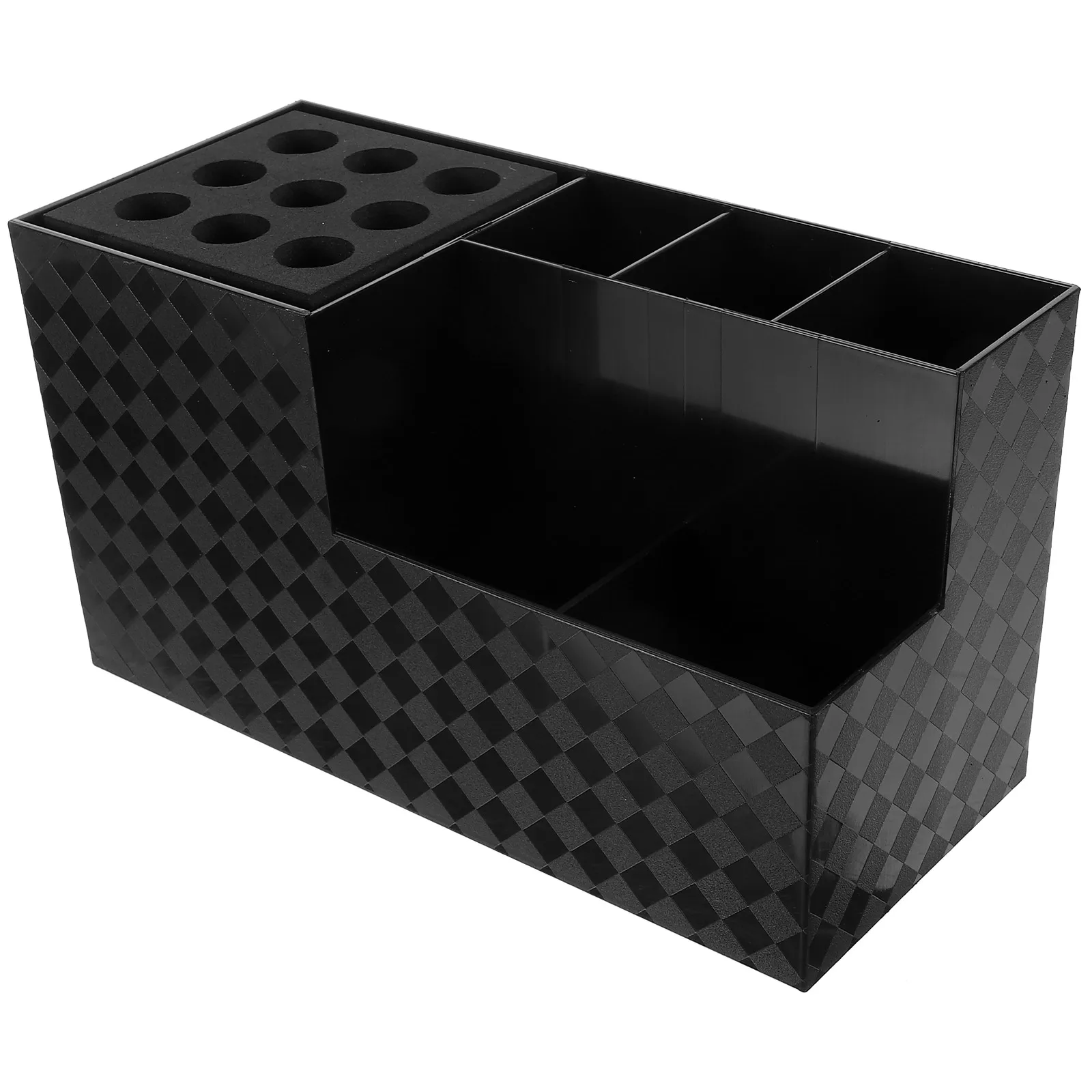 

Desktop Hair Tool Organizer Sturdy Scissor Holder for Barbershop Salon Hairdressing Comb Storage Box Multi-Functional Case