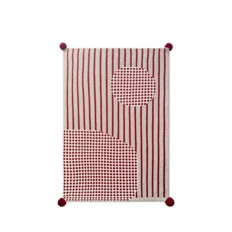 

Striped half fleece, blanket, living room sofa blanket, office air conditioner, nap