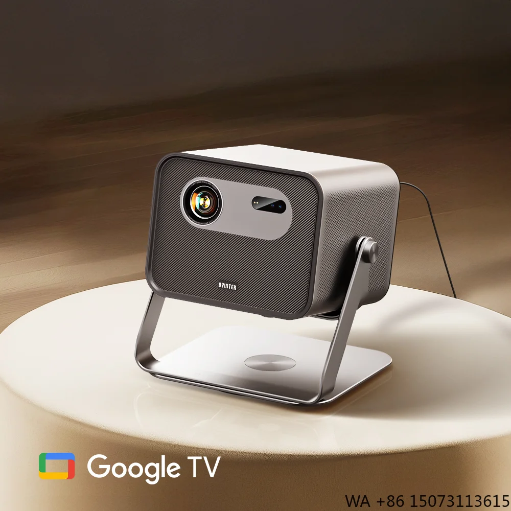 

3D 4K Смарт-проектор для домашнего кинотеатра с ИИ-управлением, Android, Wi-Fi, портативный, LED DLP