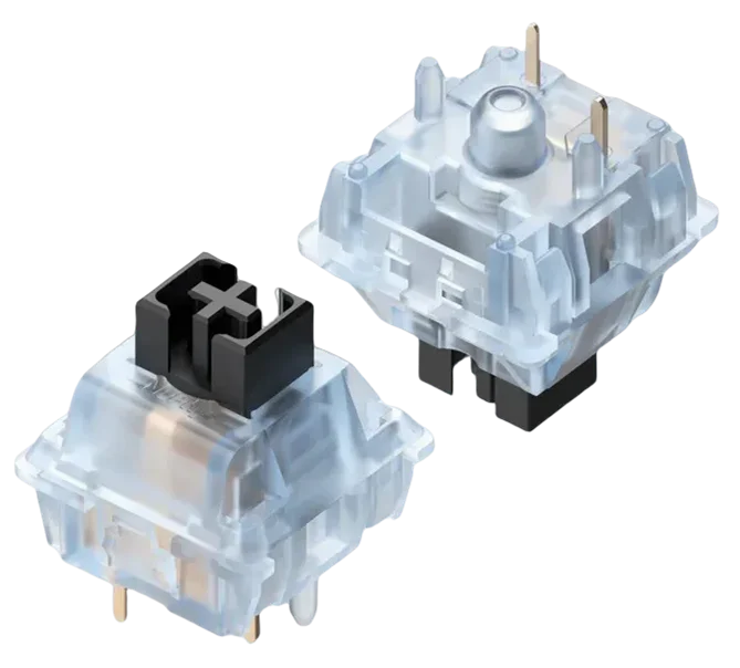 Imagem -04 - Interruptores Brisa Noturna Nuphy Gateron 110 Pcs