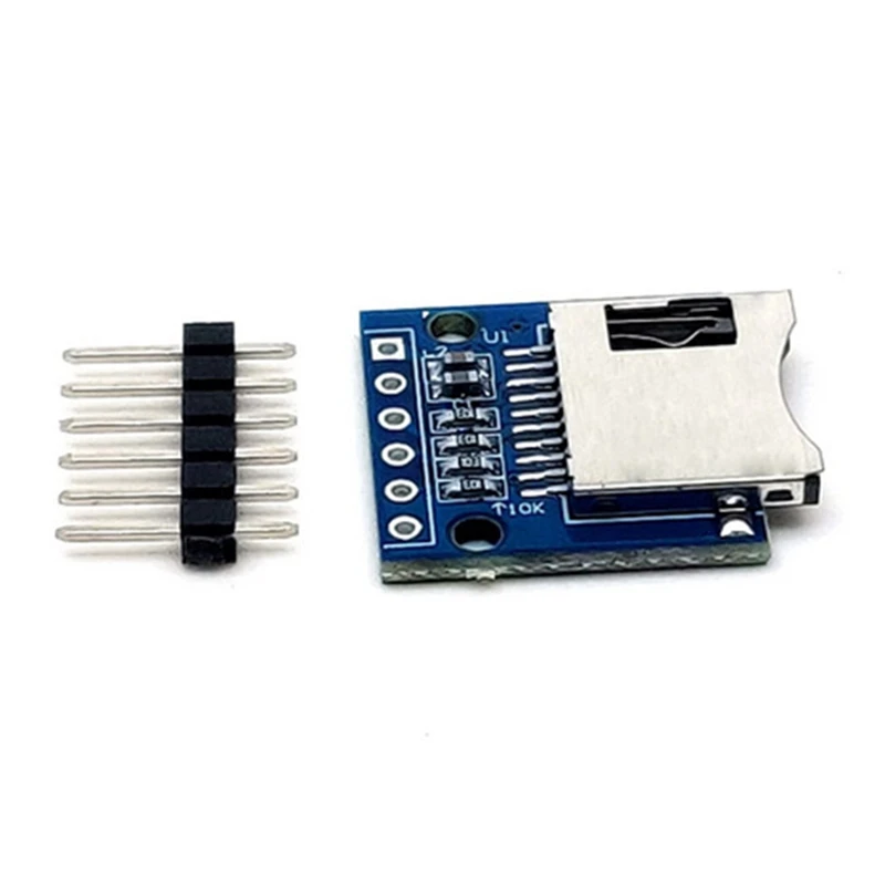 AD33 HOT 20Pcs Micro-SD Mini Storage Expansion Board Mini Micro-SD TF Card Memory Shield Module With Pins For Arduino