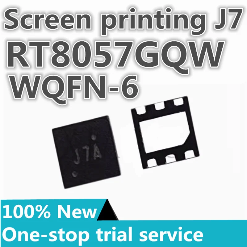 

5-50pcs %New original RT8057GQW printing J7A J7L J7W J7X J71 J73 J7 Beginning QFN6