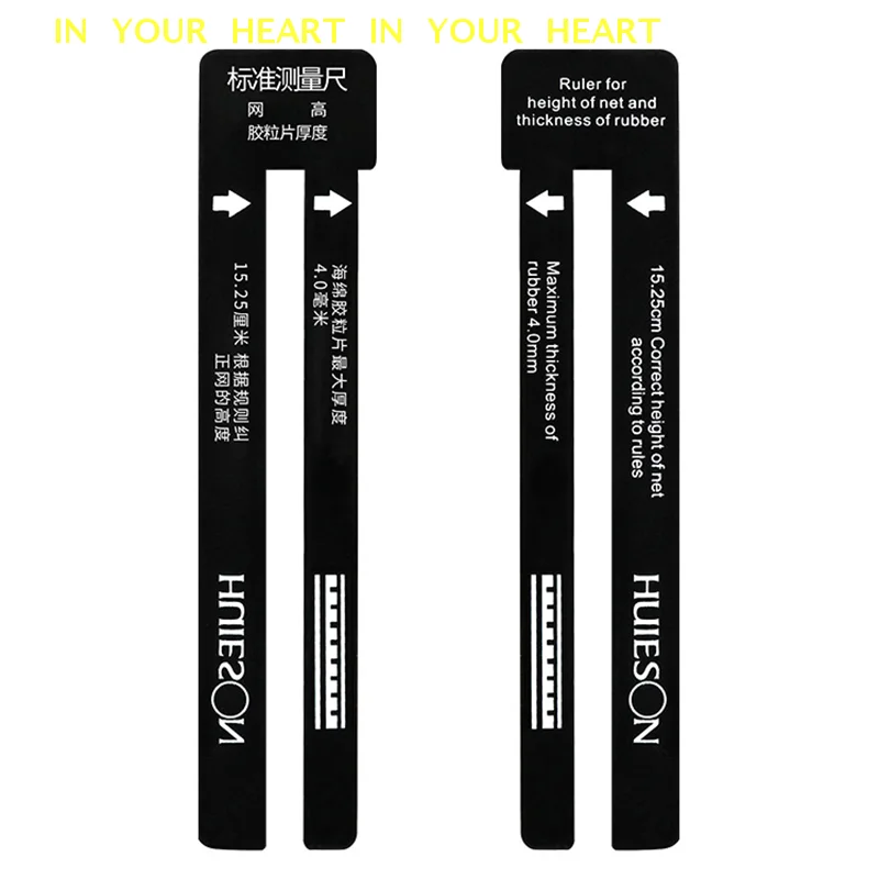 

1 Piece Standard Table Tennis Umpire Ruler For Measuring The Net Height And Thickness Of Rubber