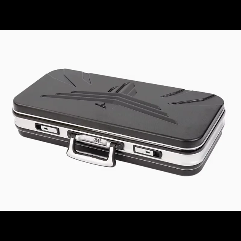 Internet Celebrity Hairstylist Portable Hairdressing Box Shockproof Box Password Toolbox Fishing Rod Fishing Gear Box Waterproof