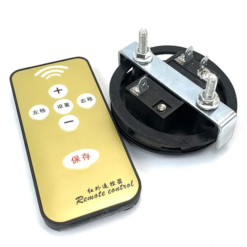 Imagen 2 del producto Reloj de arena mecánico redondo para excavadora de gatos, contador de horas de gasolín diésel, contador de temporizador mecánico cc 12-36V