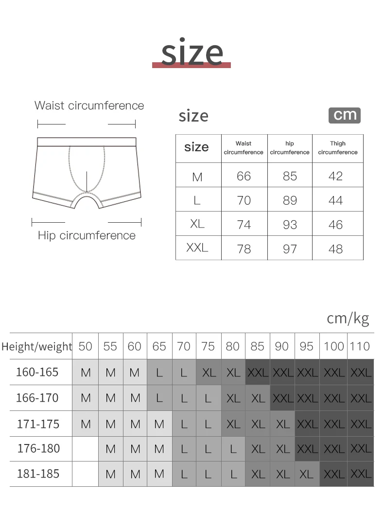 AONIJIE 3PCS/Box Men Male Mix Color Sports Mid-waist Underwear Breathable Boxer Professional Anti-friction Underpants  E7008