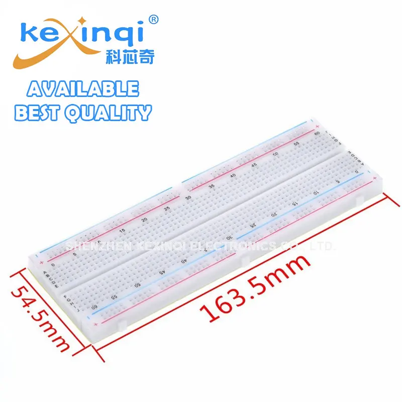 1PCS Breadboard 830 Point Solderless PCB Bread Board MB-102 MB102 Test Develop DIY for Arduino