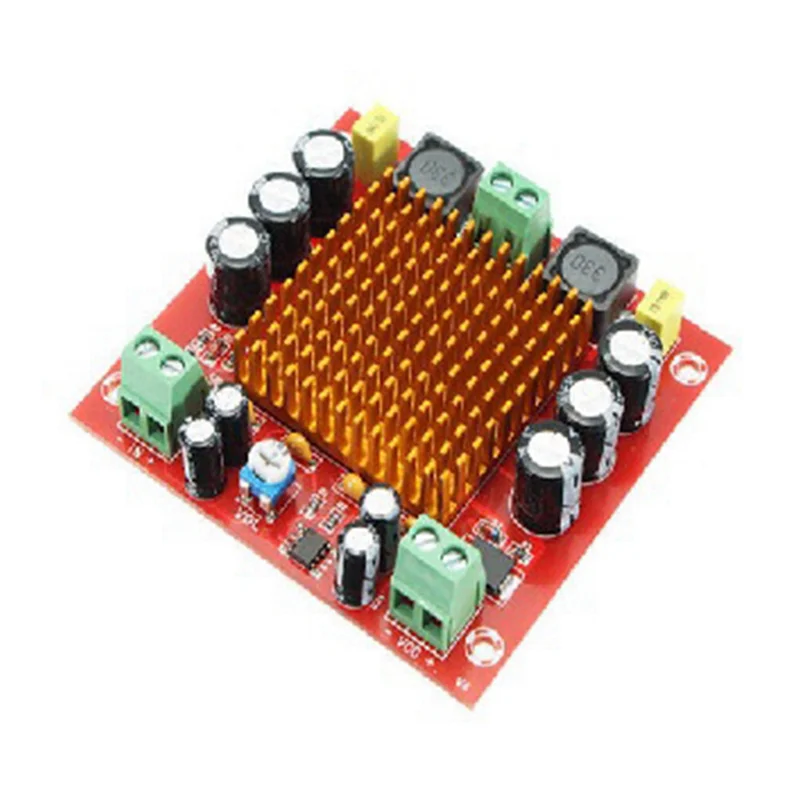 DIGIT-4Pcs XH-M544 Mono 150W Digital Amplifier Board For TPA3116DA Audio Amplification Module Power Supply Voltage 12-26V