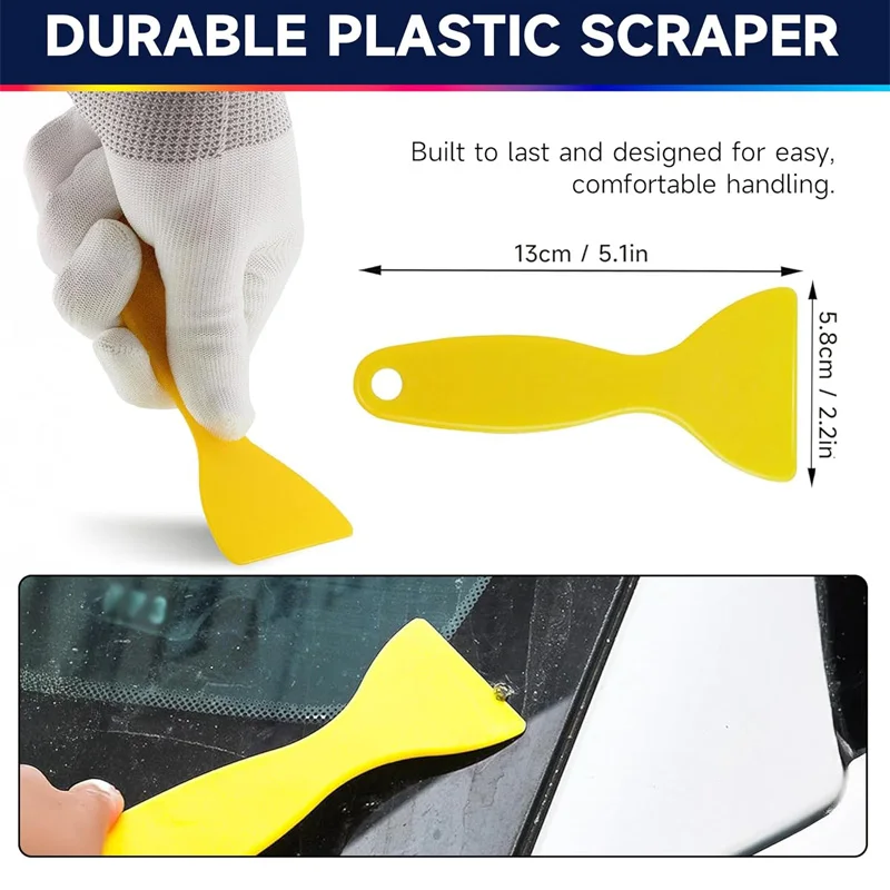 Fenster Tönung Kit Auto Wrap Werkzeuge mit Filz Rakel Allzweckmesser Schaft Dichtung Rakel Vinyl Wrap Magnet Halter Kit Abdeckung Werkzeug – Detail 22