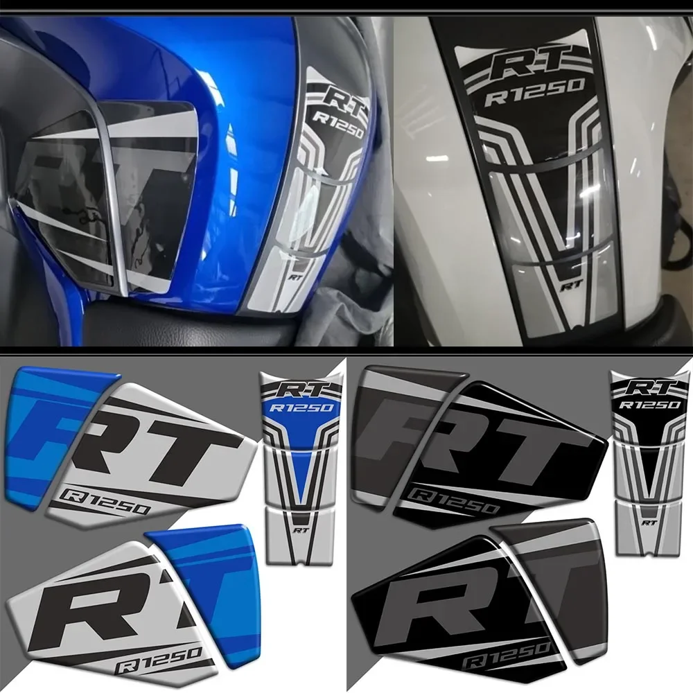 

For BMW R1250RT R 1250 RT R1250 Tank Pad Stickers Decal Protection Windshield Windscreen Handshield Wind Deflector Handguard