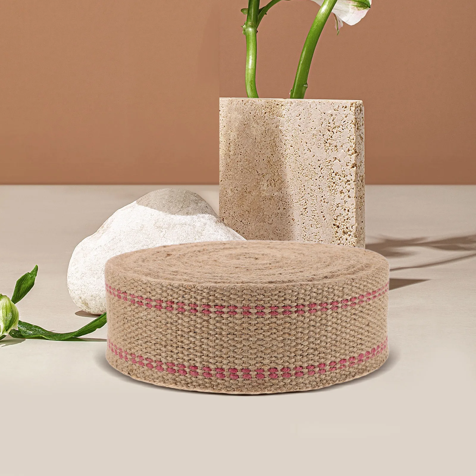

Jute Webbing Chair Replacement Band Kit niture Craft Ribbon Repair Burlap Farbic