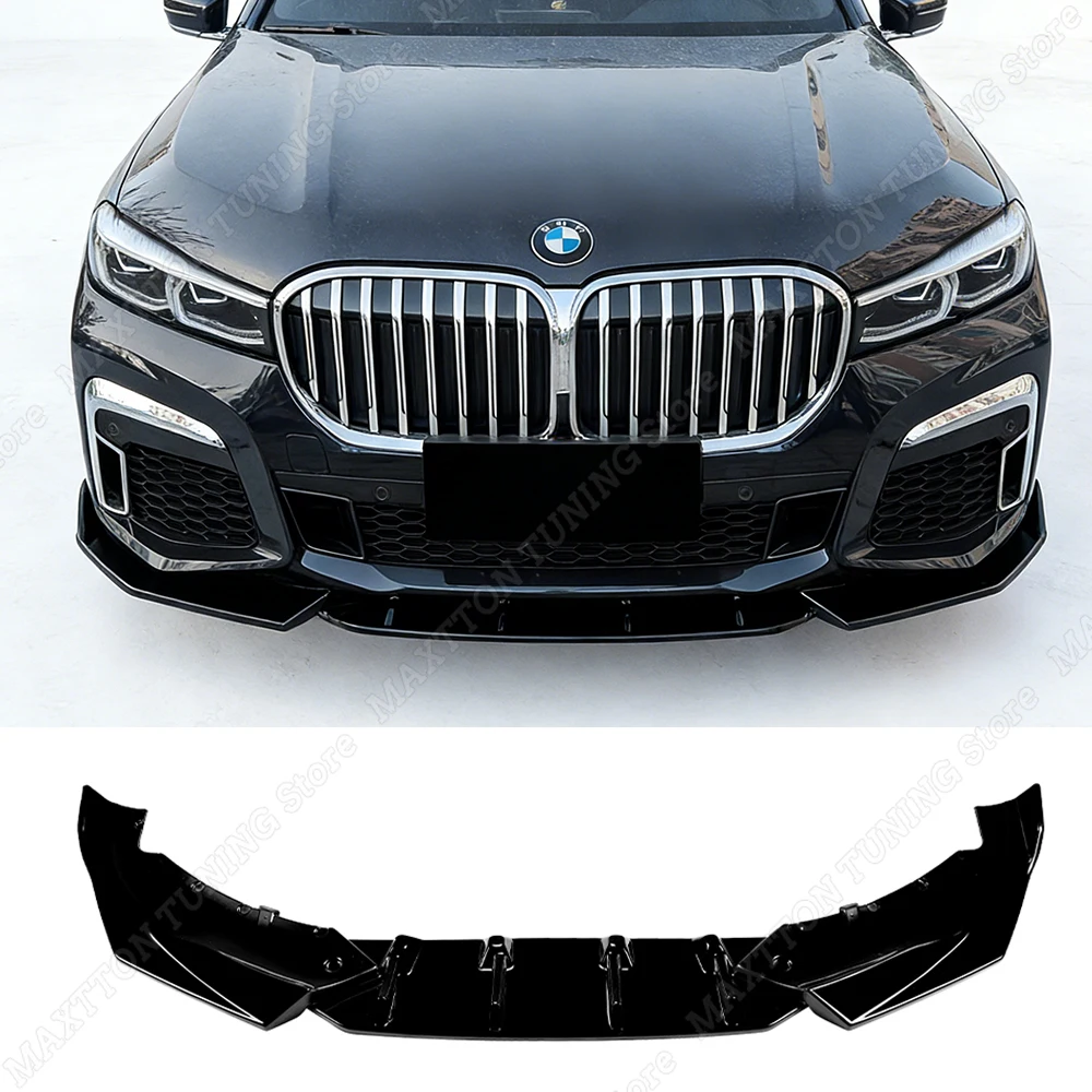 

Спойлер-сплиттер переднего бампера в стиле MP для BMW 7 серии G11 G12 730Li 745e 740i 750i Li M760Li M Sport 2019-2022, элементы обвеса